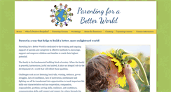 Desktop Screenshot of parentingforabetterworld.org